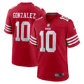Zane Gonzalez San Francisco 49ers Game Jersey - Scarlet