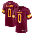 Colby Wadman Washington Commanders ?Game Jersey - Burgundy