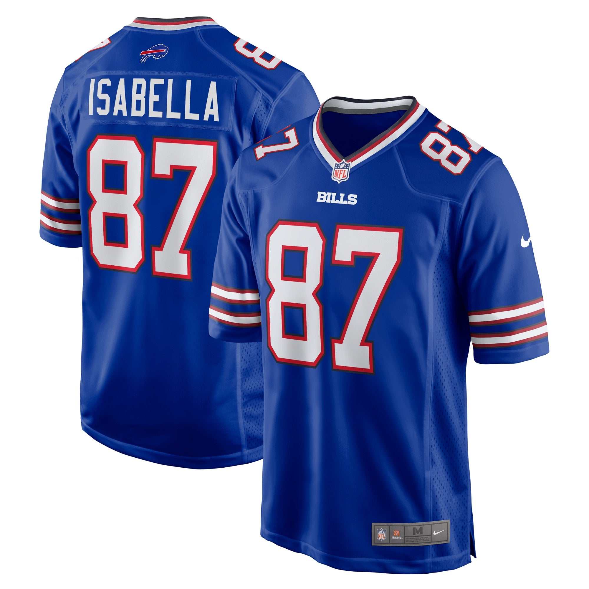 Andy Isabella Buffalo Bills Team Game Jersey - ?Royal