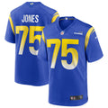 Deacon Jones Los Angeles Rams Game Retired Player Jersey - Royal
