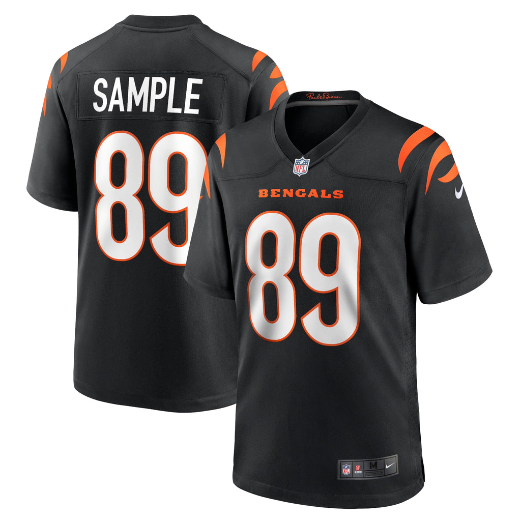 Drew Sample Cincinnati Bengals Game Jersey - Black