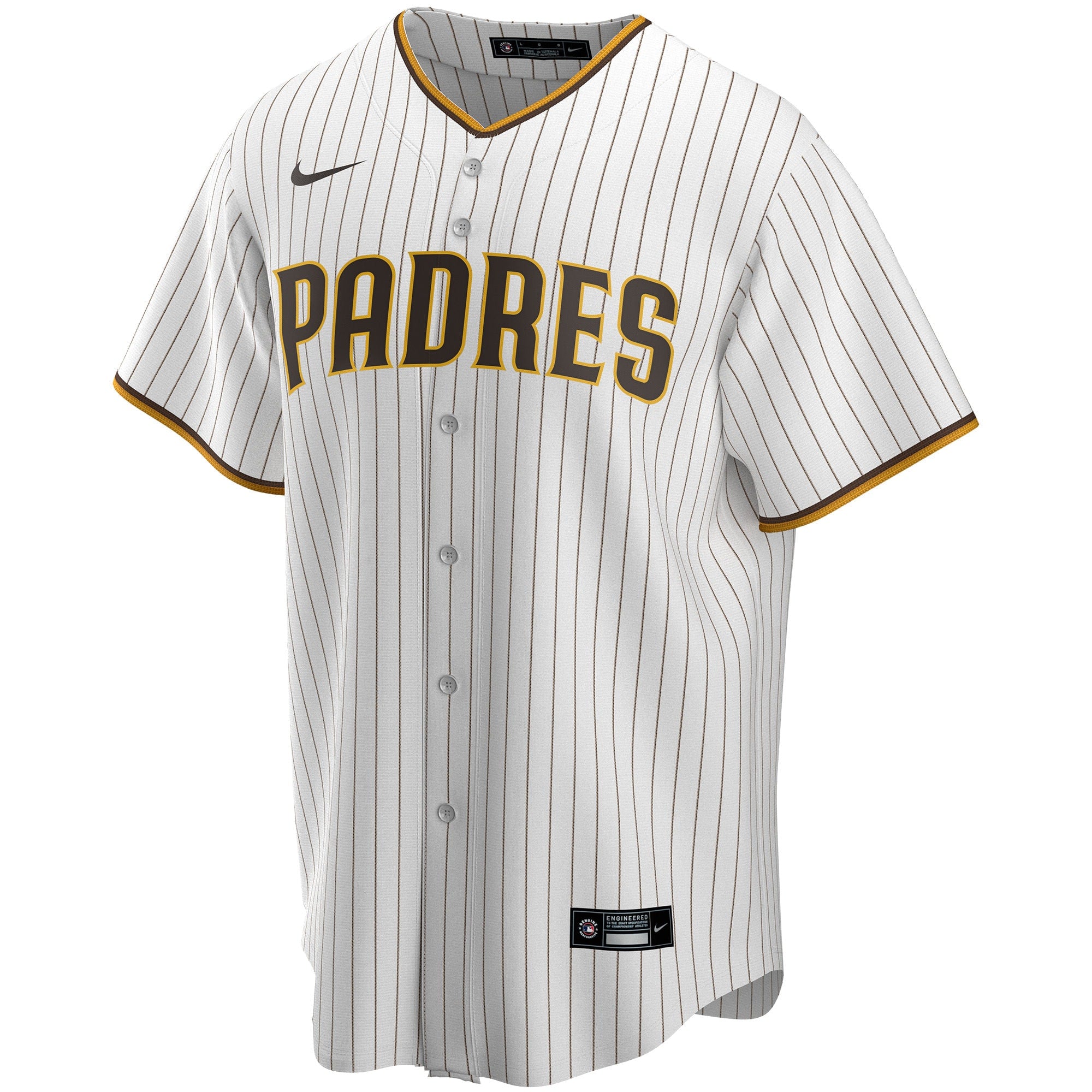 San Diego Padres Youth Replica Custom Jersey - White