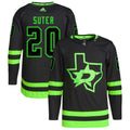 Ryan Suter Dallas Stars Alternate Primegreen Authentic Pro Jersey - Black