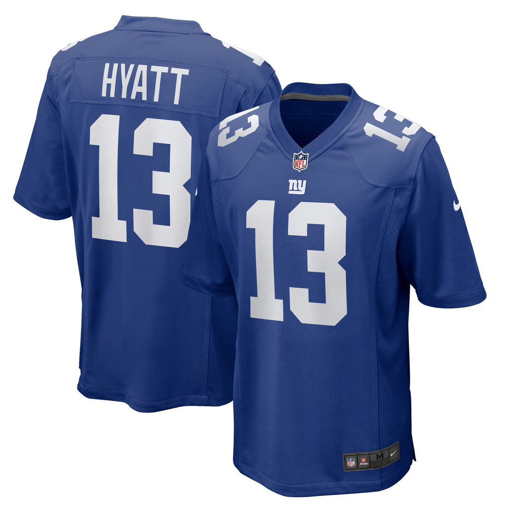 Jalin Hyatt New York Giants Team Game Jersey - ?Royal