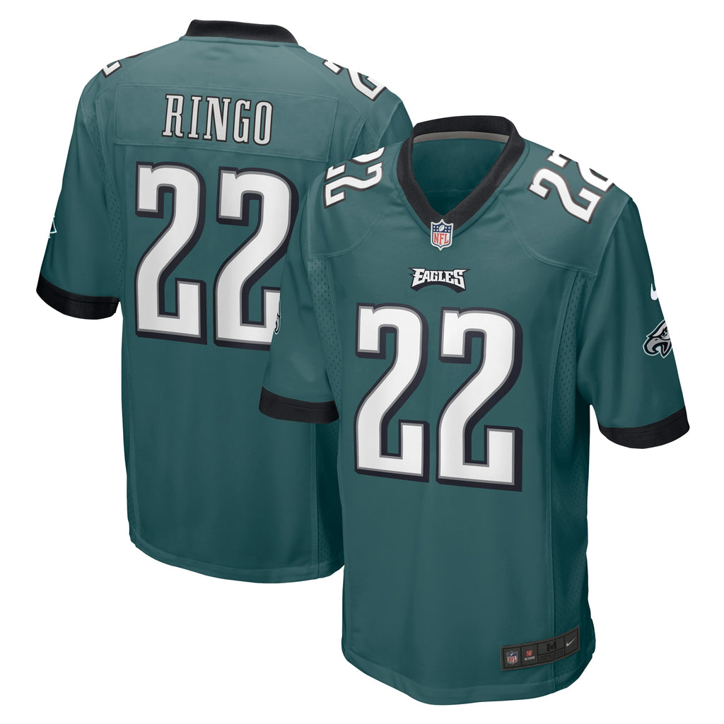 Kelee Ringo Philadelphia Eagles Team Game Jersey - Midnight Green