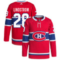 Gustav Lindstrom Montreal Canadiens Home Primegreen Authentic Pro Jersey - Red