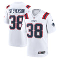 Men's New England Patriots Rhamondre Stevenson Game Jersey - White