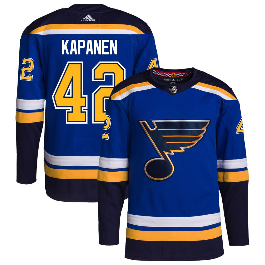 Kasperi Kapanen St. Louis Blues Home Authentic Pro Jersey - Royal