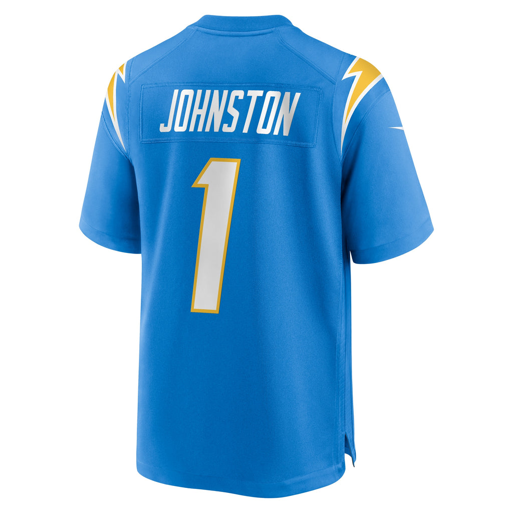 Quentin Johnston Los Angeles Chargers 2023 NFL Draft First Round Pick Game Player Jersey - Powder Blue