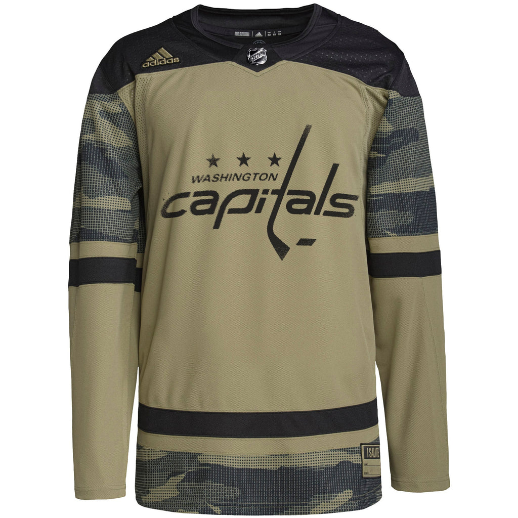 Washington Capitals Military Appreciation Team Authentic Practice Jersey - Camo