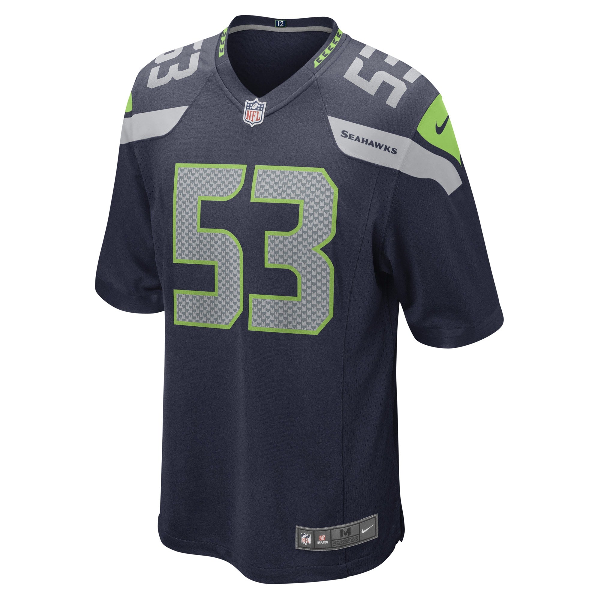 Boye Mafe Seattle Seahawks Game Player Jersey - College Navy