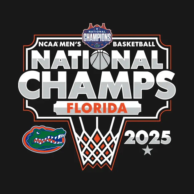 Florida Gators 2025 Ncaa Men's Basketball National Champions Hoodie