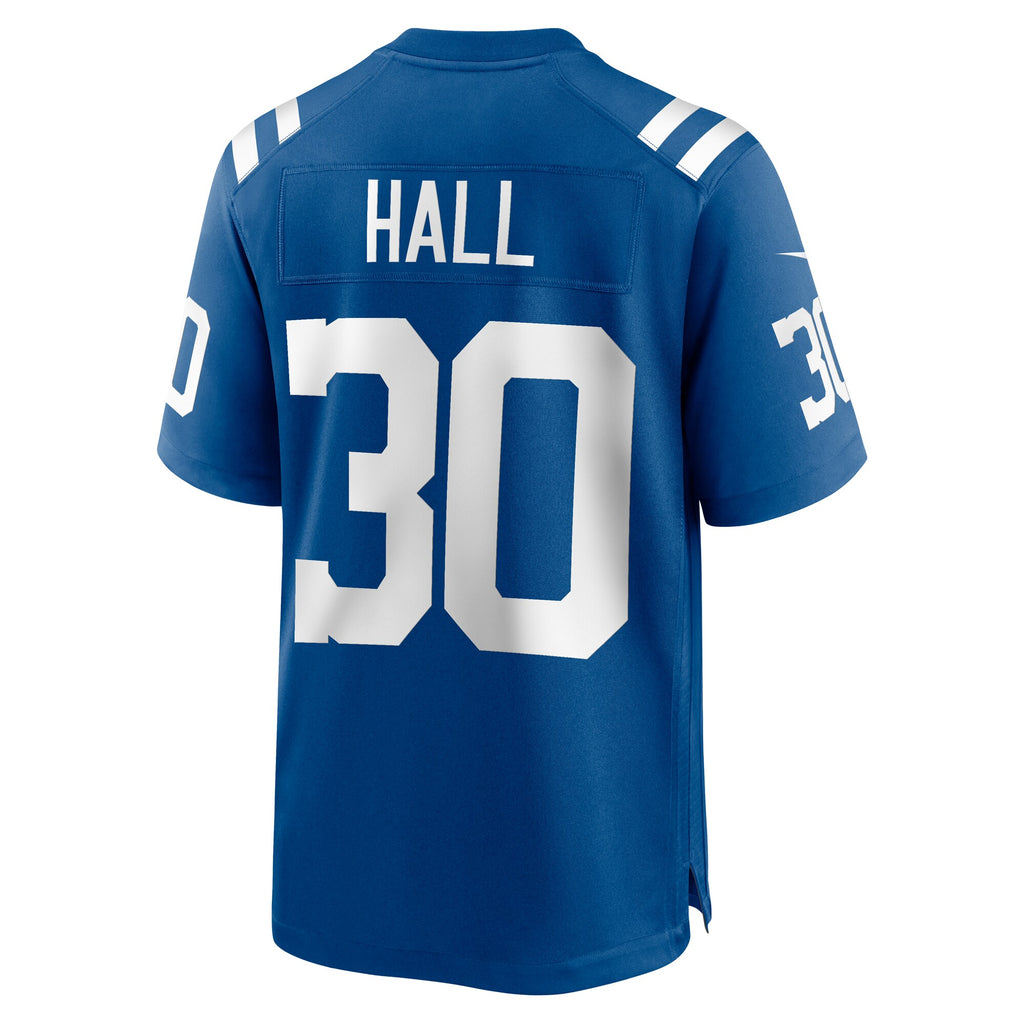 Darren Hall Indianapolis Colts Team Game Jersey - ?Royal