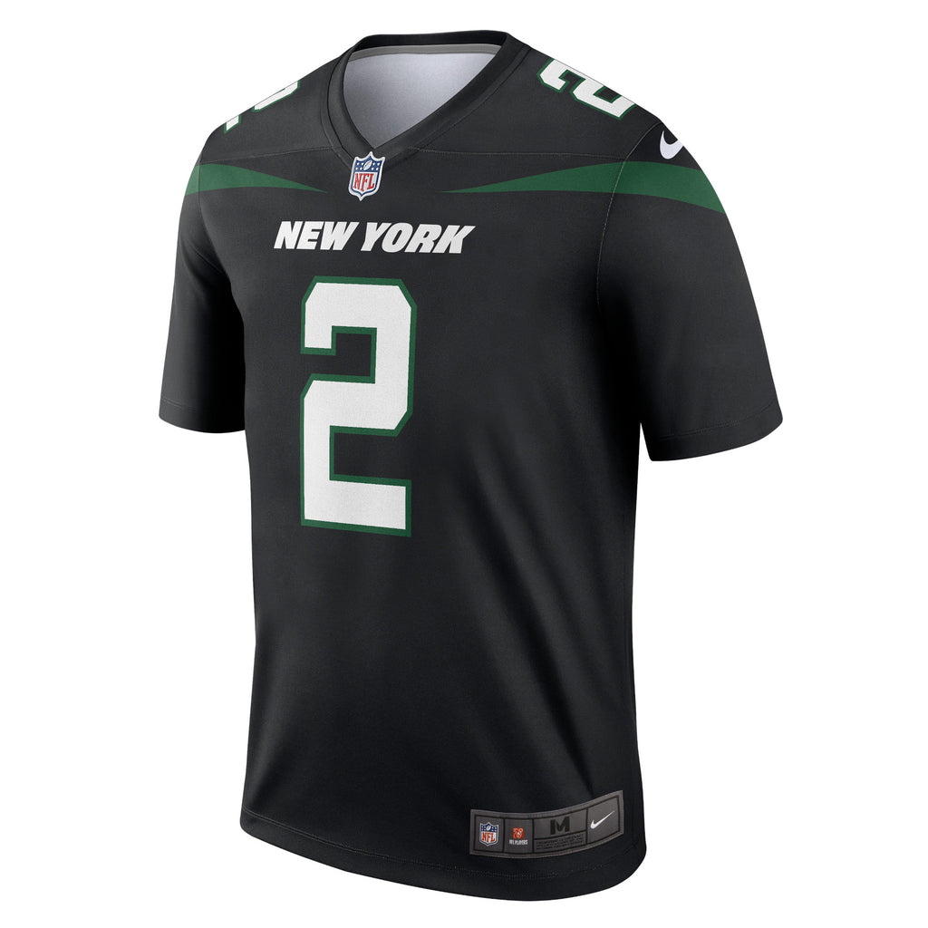 Zach Wilson New York Jets Legend Jersey - Black