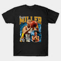 Reggie Miller Choke Sign Basketball Legend Signature Vintage Retro 80S 90S Bootleg Rap Style T-Shirt