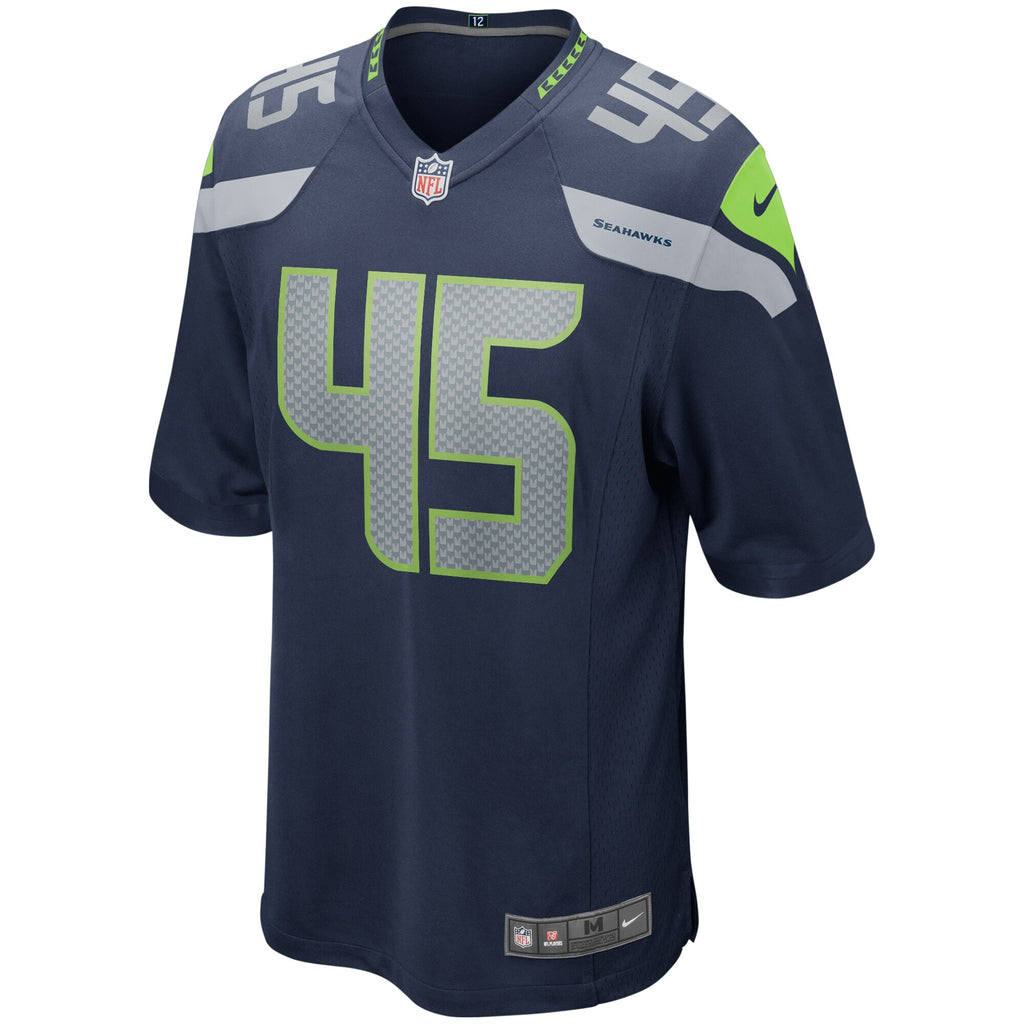 Kenny Easley Seattle Seahawks Game Retired Player Jersey - College Navy