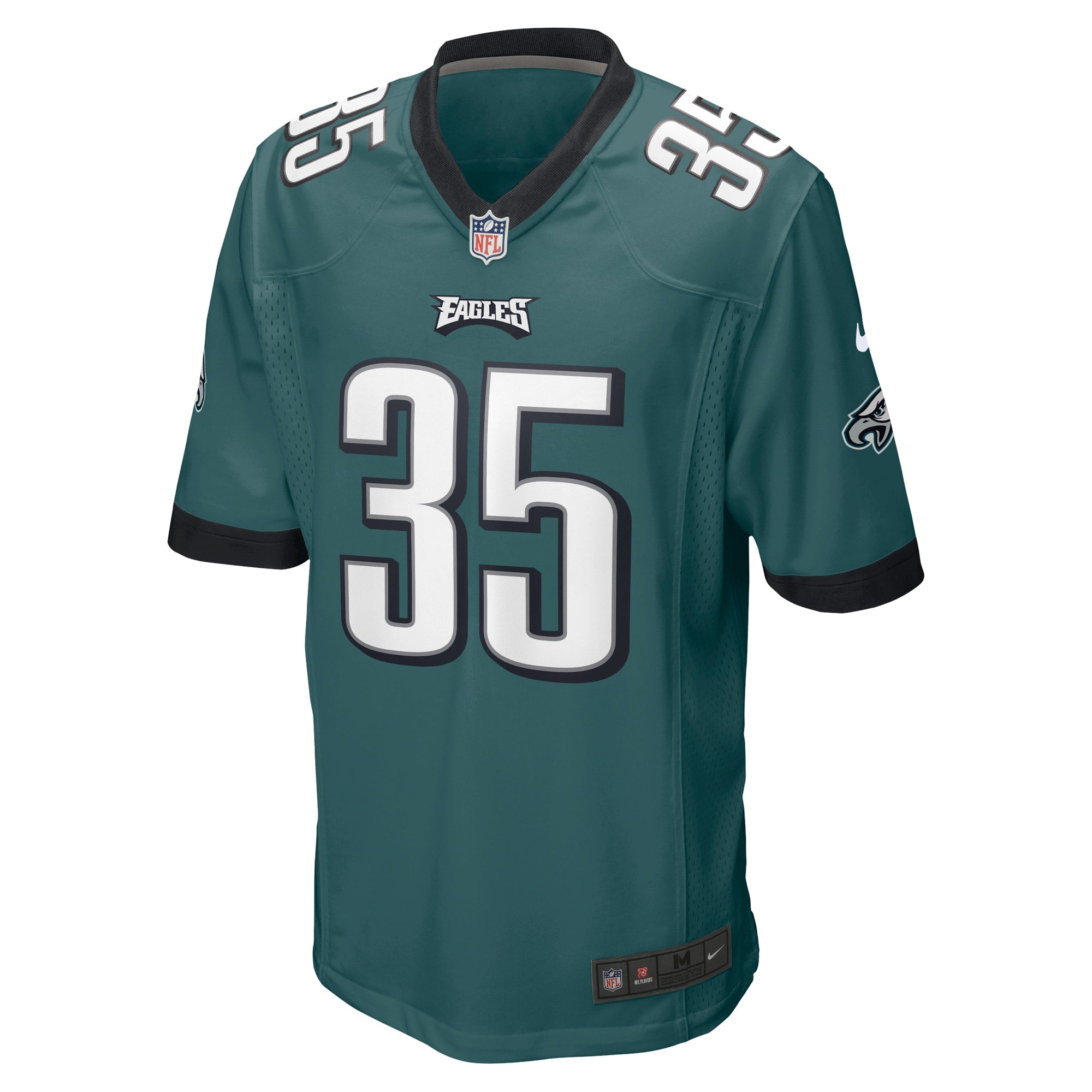 Boston Scott Philadelphia Eagles Game Jersey - Midnight Green