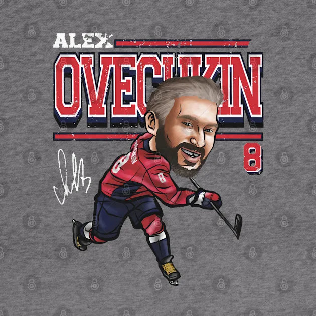 Alex Ovechkin Washington Cartoon Hoodie
