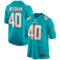 Nik Needham Miami Dolphins Game Jersey - Aqua