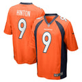 Kendall Hinton Denver Broncos Game Player Jersey - Orange