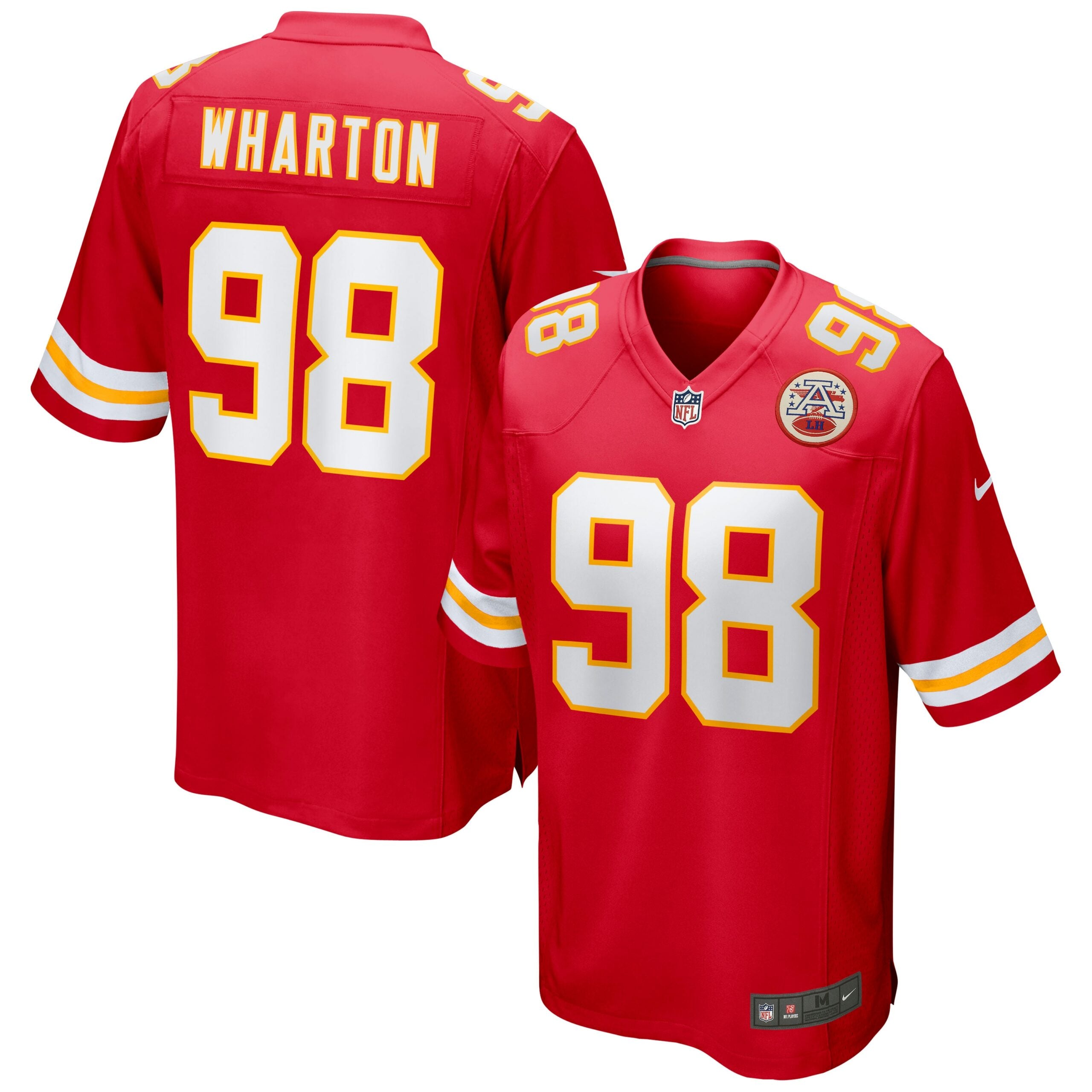 Tershawn Wharton Kansas City Chiefs Game Jersey - Red