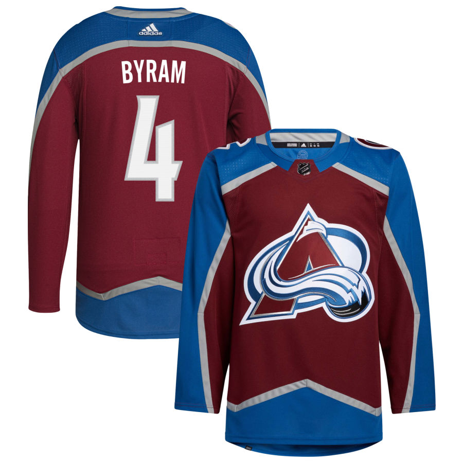 Bowen Byram Colorado Avalanche Home Primegreen Authentic Pro Jersey - Burgundy