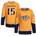 Denis Gurianov Nashville Predators Home Primegreen Authentic Pro Jersey - Gold