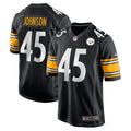 Buddy Johnson Pittsburgh Steelers Player Game Jersey - Black