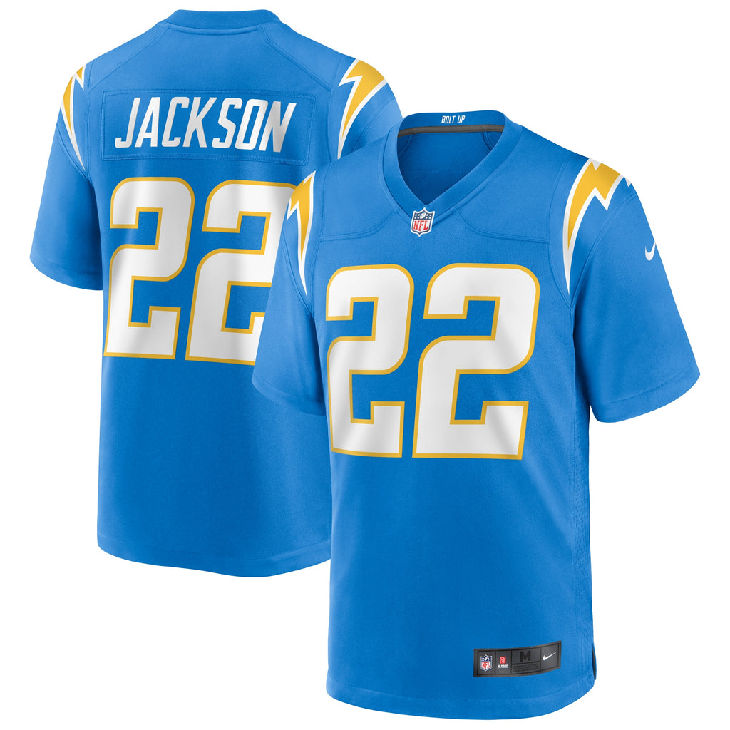 Justin Jackson Los Angeles Chargers Game Jersey - Powder Blue