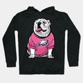 Georgia Bulldogs,Dawg In Philly Pink Hoodie