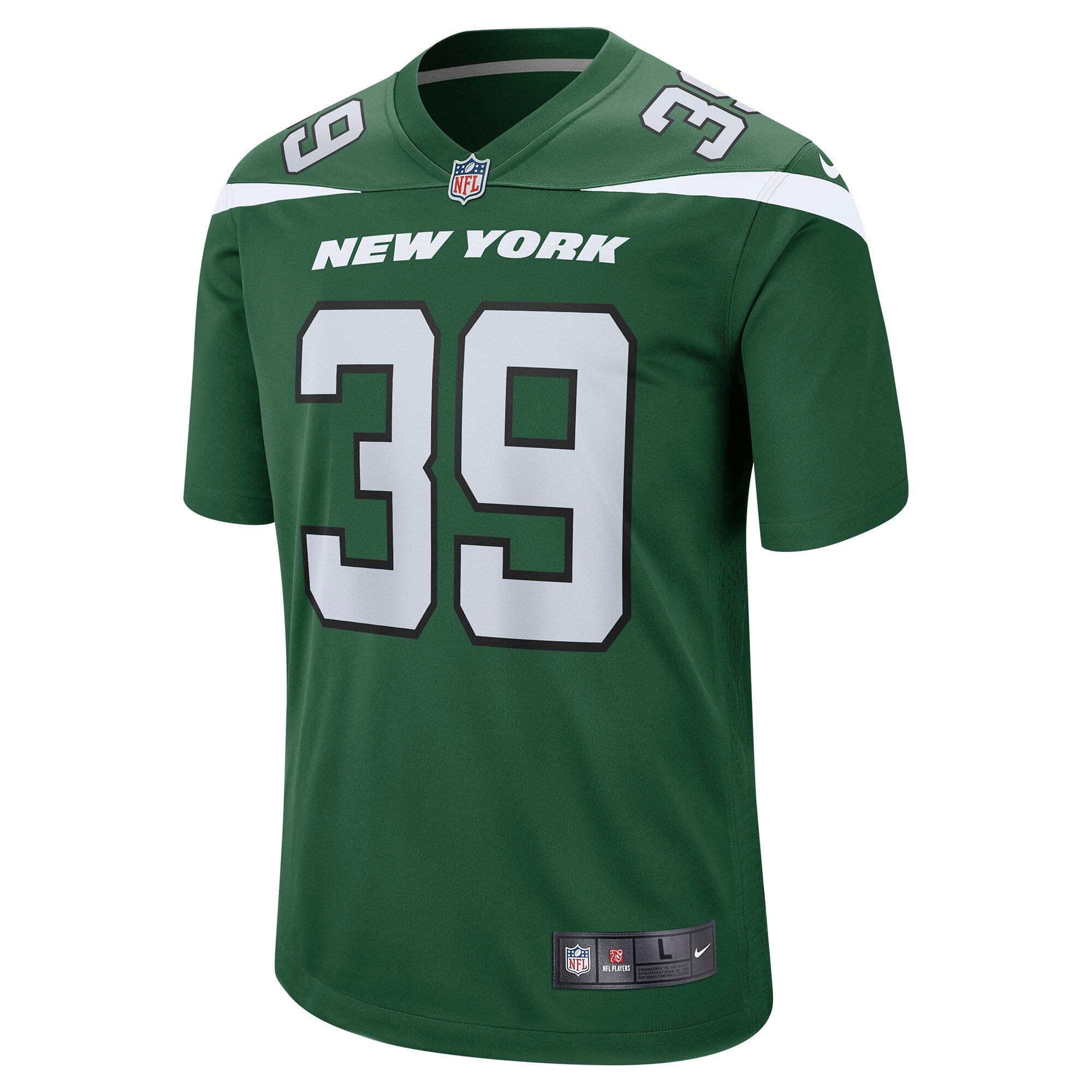Jarrod Wilson New York Jets Game Jersey - Gotham Green