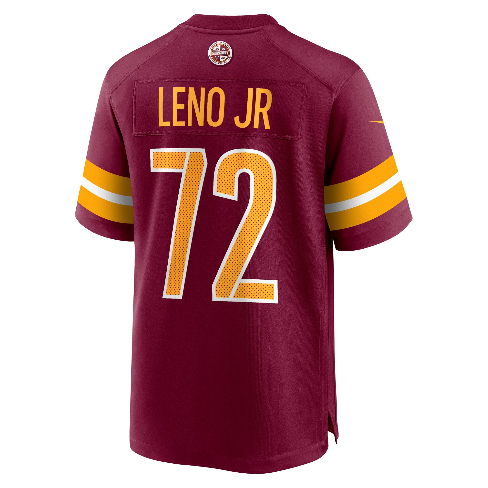 Charles Leno Jr. Washington Commanders Home Game Player Jersey - Burgundy
