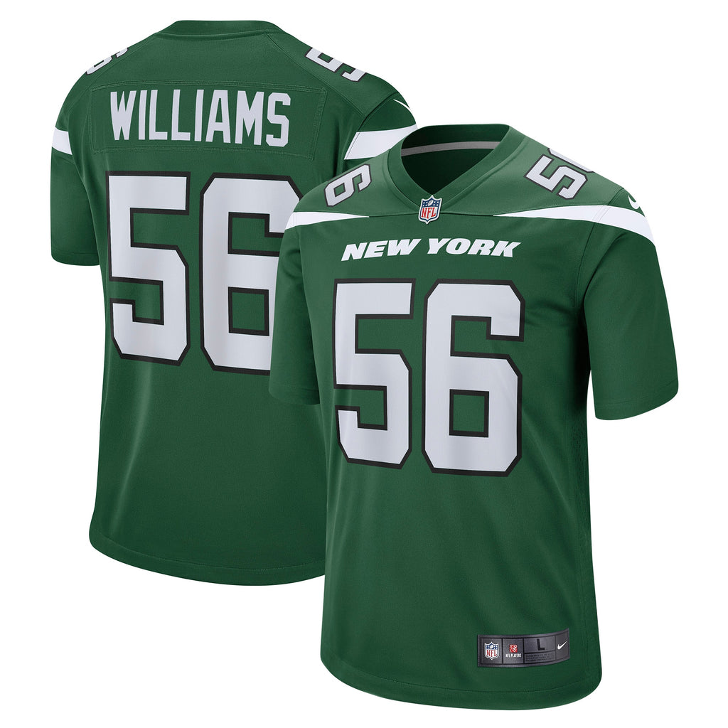 Quincy Williams New York Jets Game Jersey - Gotham Green