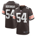 Ogbonnia Okoronkwo Cleveland Browns Game Player Jersey - Brown