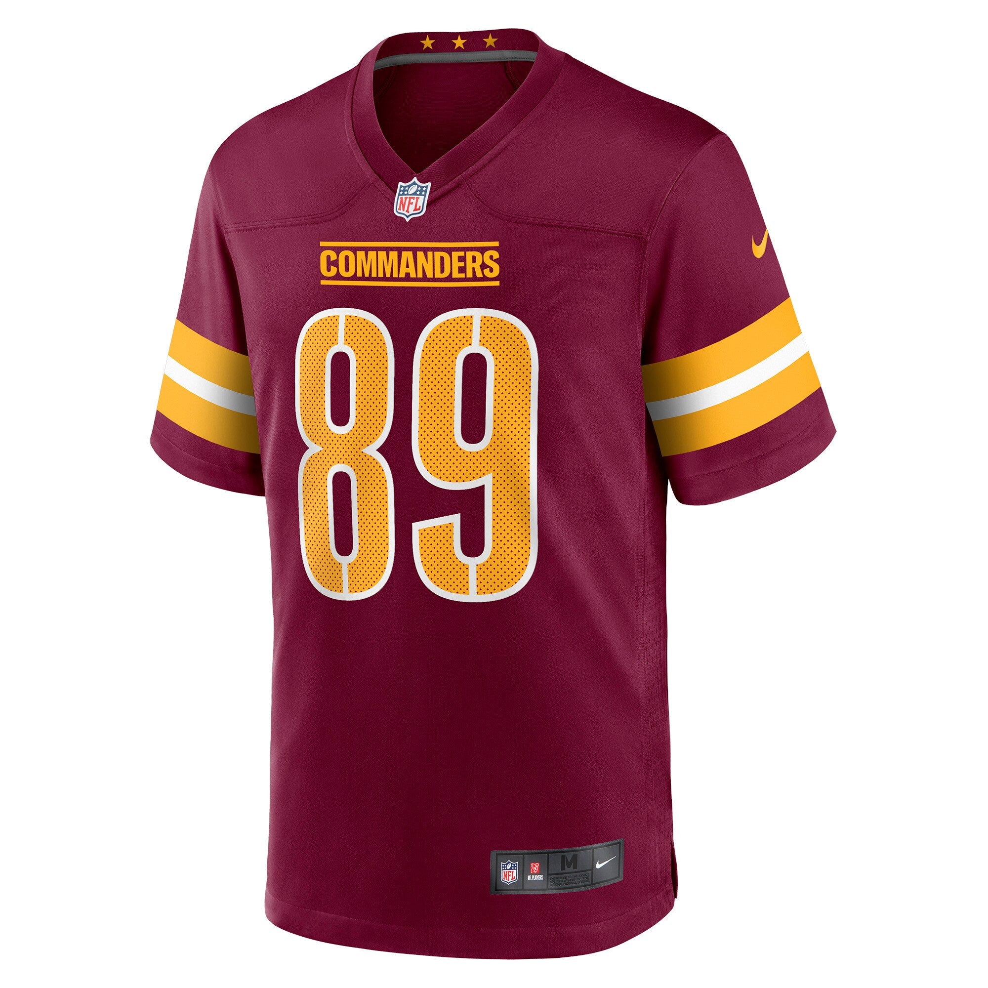 Cam Sims Washington Commanders Game Jersey - Burgundy