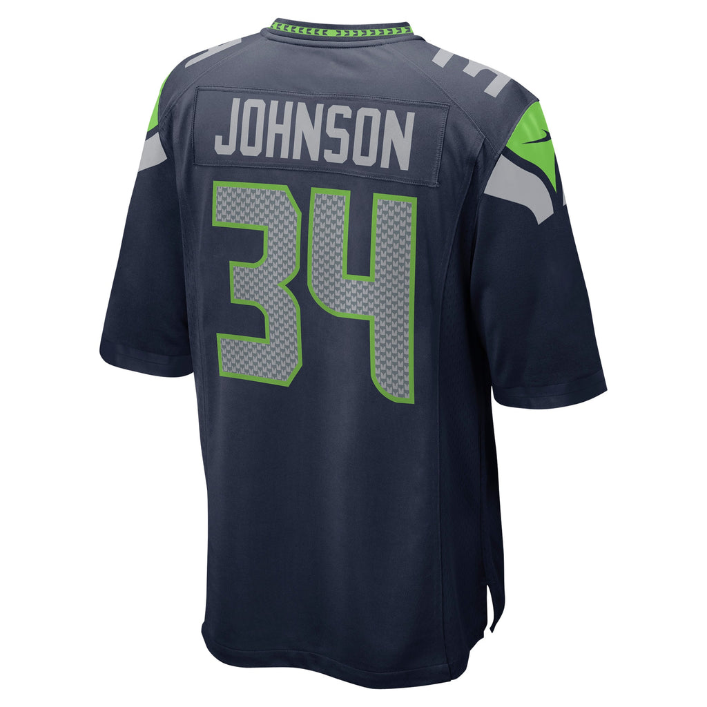 Josh Johnson Seattle Seahawks Game Jersey - College Navy