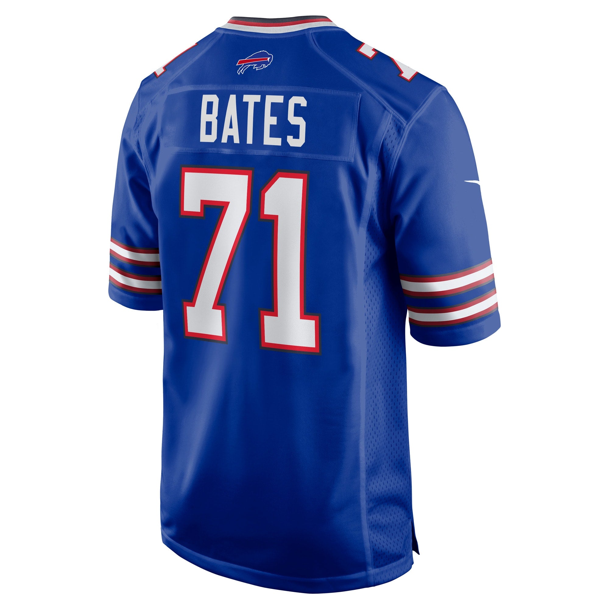 Ryan Bates Buffalo Bills Game Player Jersey - Royal