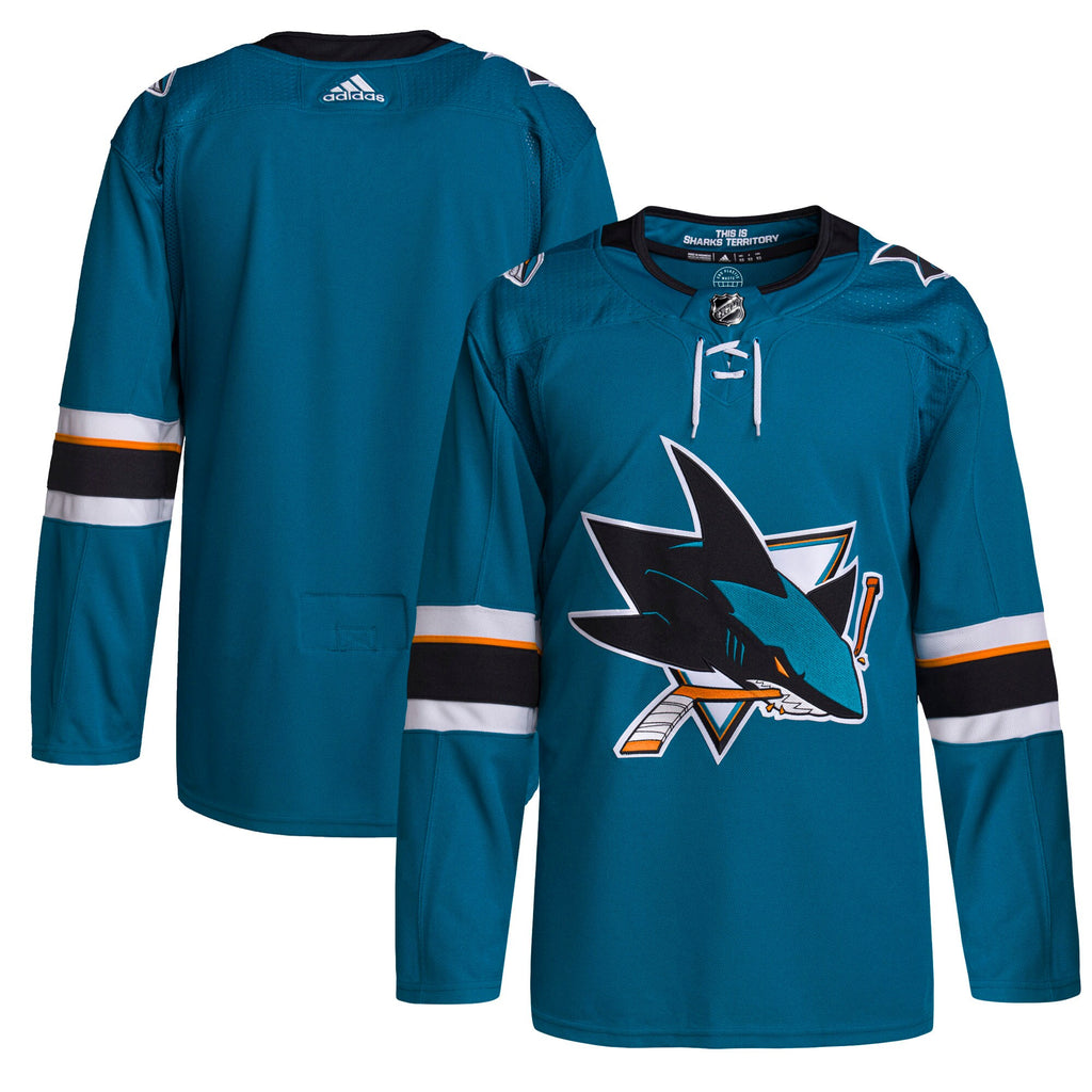 San Jose Sharks 2021/22 Home Primegreen Authentic Pro Jersey - Teal