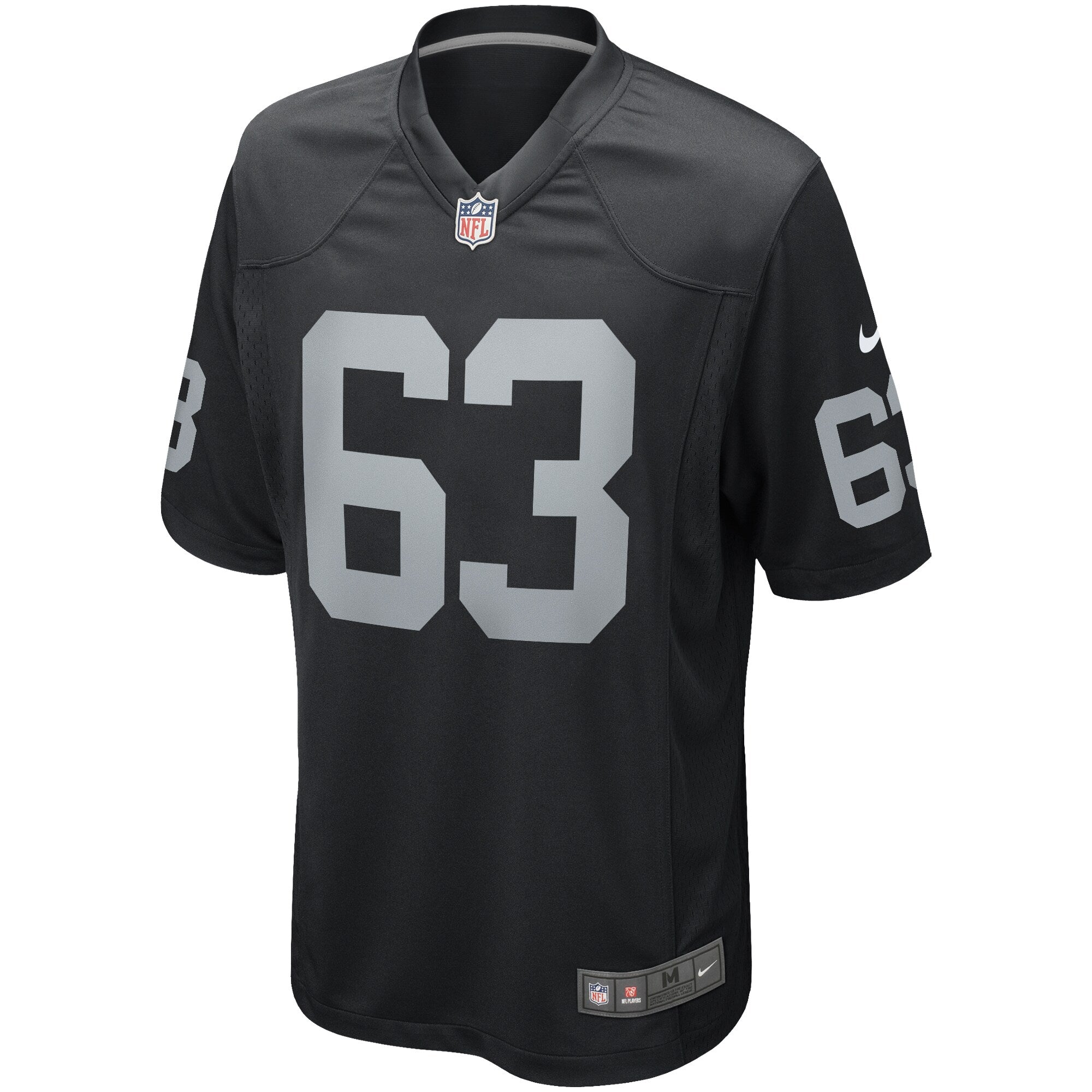 Gene Upshaw Las Vegas Raiders Game Retired Player Jersey - Black
