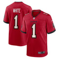 Rachaad White Tampa Bay Buccaneers Game Player Jersey - Red