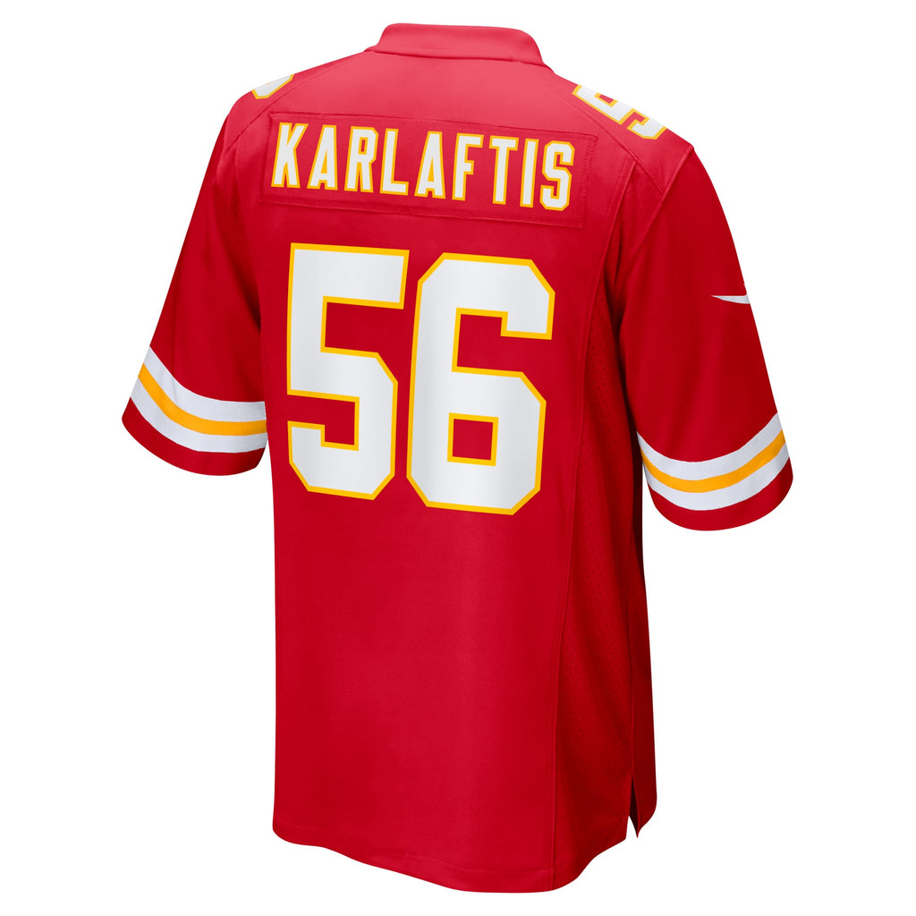 George Karlaftis Kansas City Chiefs Player Game Jersey - Red