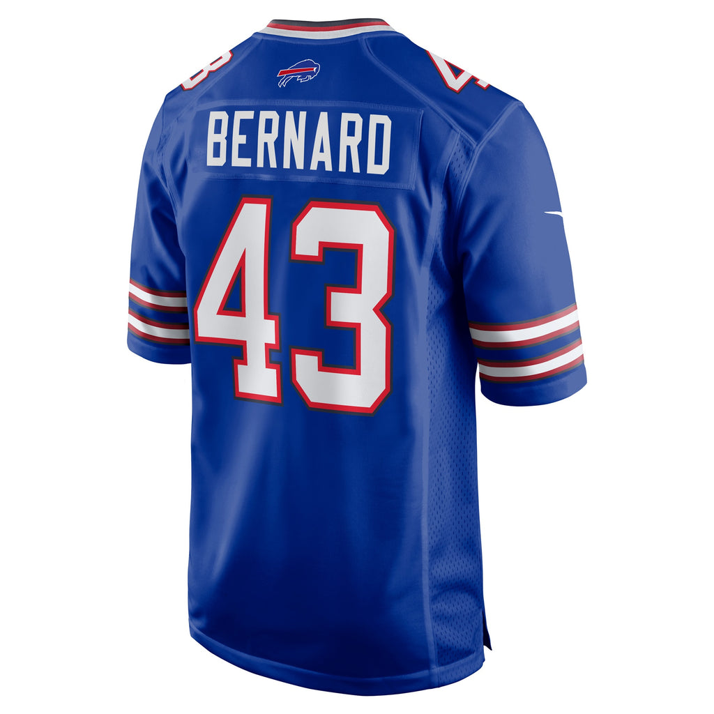 Terrel Bernard Buffalo Bills Game Player Jersey - Royal
