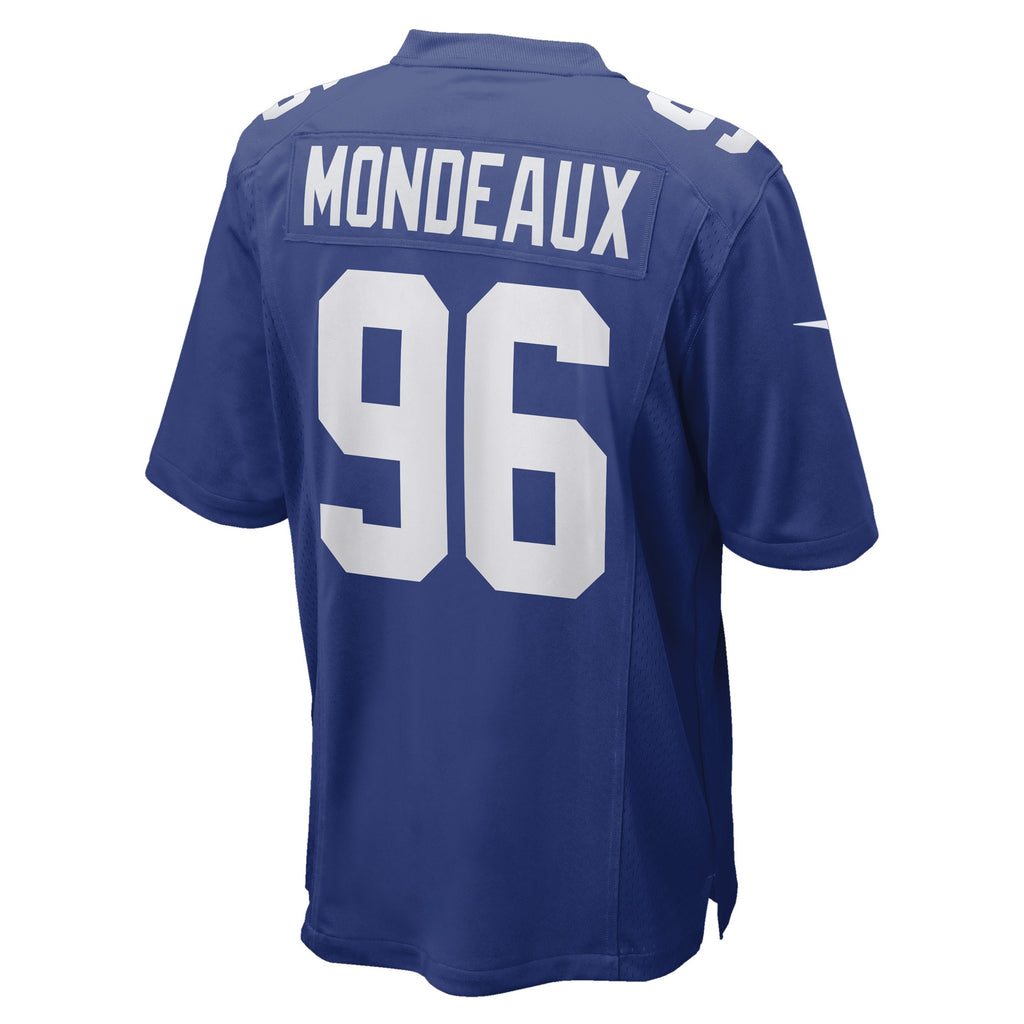 Henry Mondeaux New York Giants Game Player Jersey - Royal