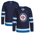 Winnipeg Jets Home Authentic Pro Jersey - Navy