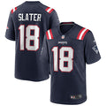 Matthew Slater New England Patriots Game Jersey - Navy
