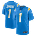 Quentin Johnston Los Angeles Chargers 2023 NFL Draft First Round Pick Game Player Jersey - Powder Blue