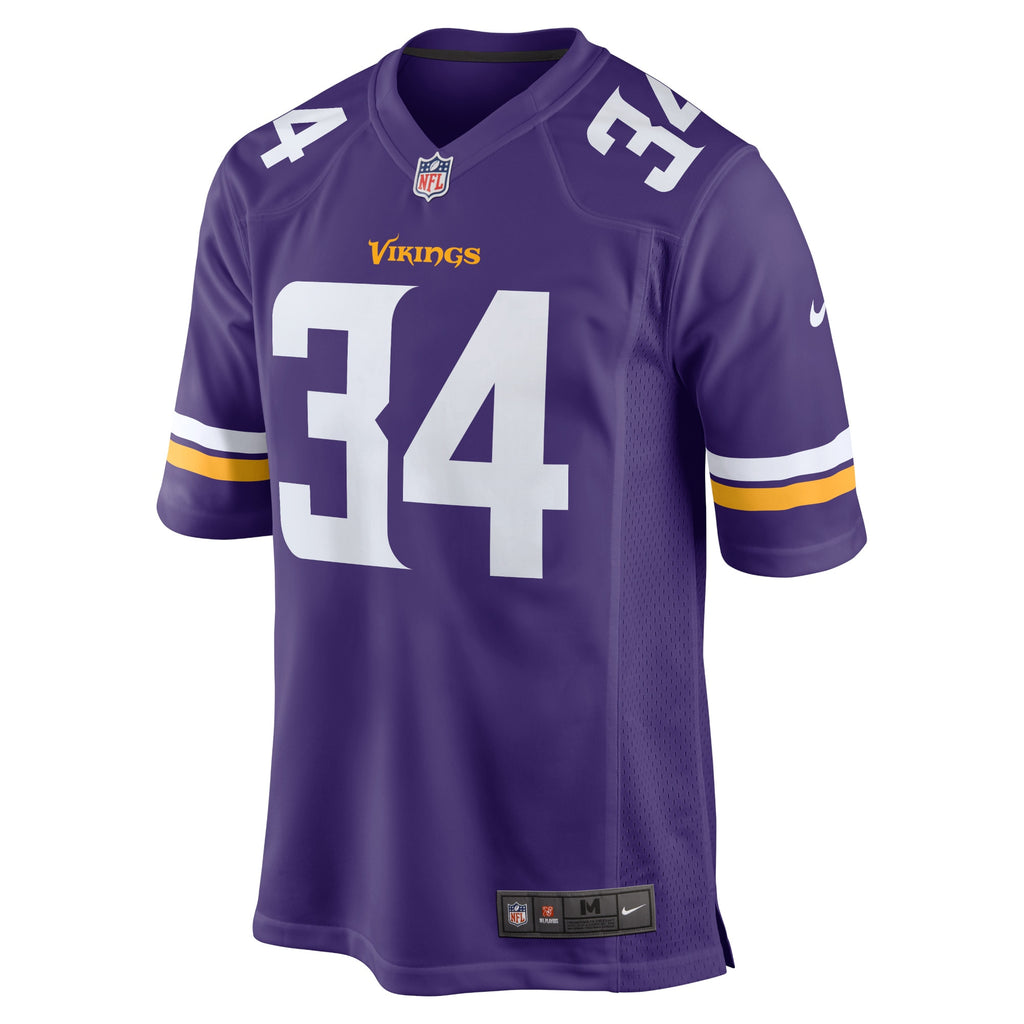 Nick Muse Minnesota Vikings Home Game Player Jersey - Purple