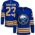 Mattias Samuelsson Buffalo Sabres Home Authentic Pro Jersey - Royal