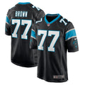 Deonte Brown Carolina Panthers Game Player Jersey - Black