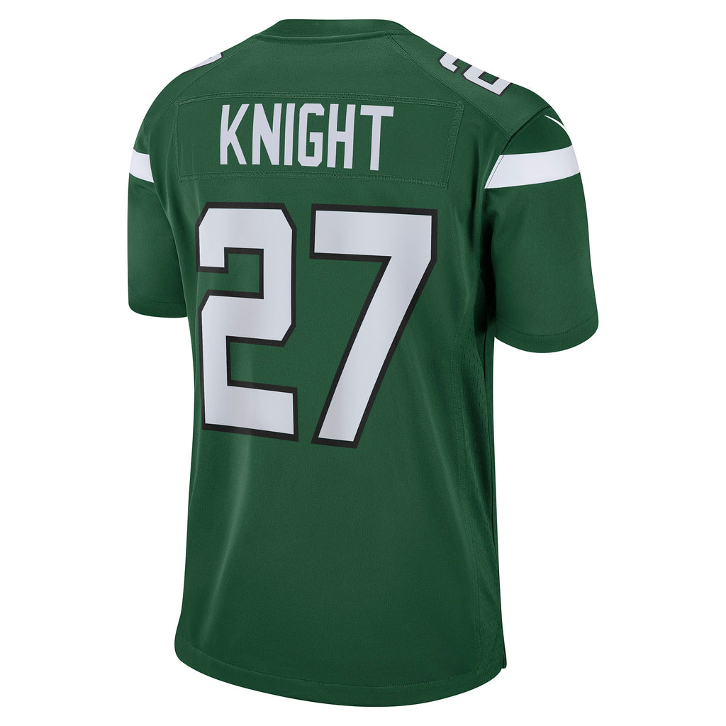Zonovan Knight New York Jets Game Player Jersey - Gotham Green